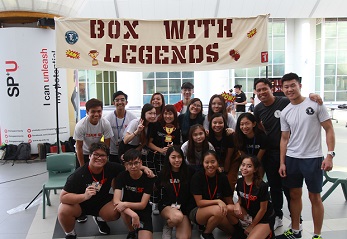 Group photo on event day