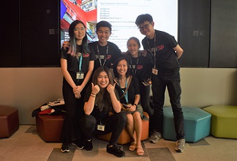 Team photo with Supervisor Ms Sally Ng