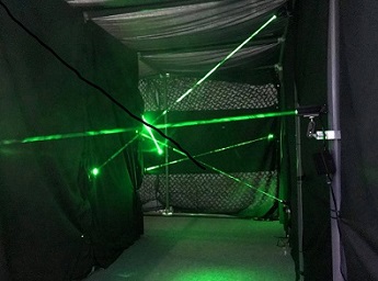 Laser maze activity