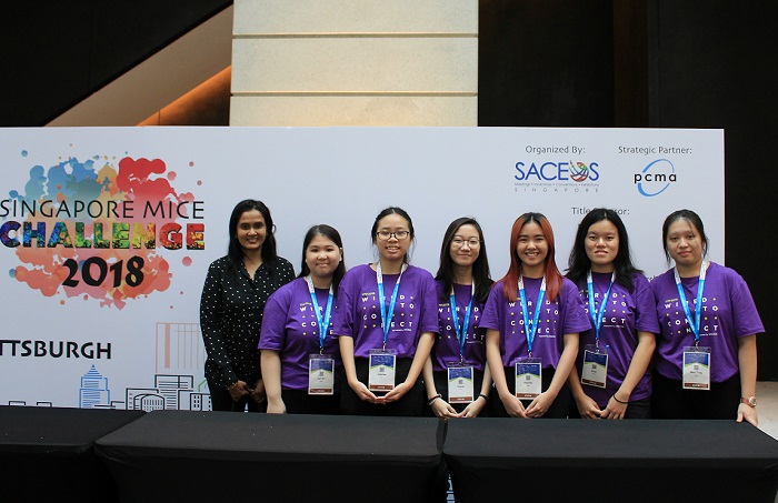 DEPM Student Team photo taken with project facilitator
