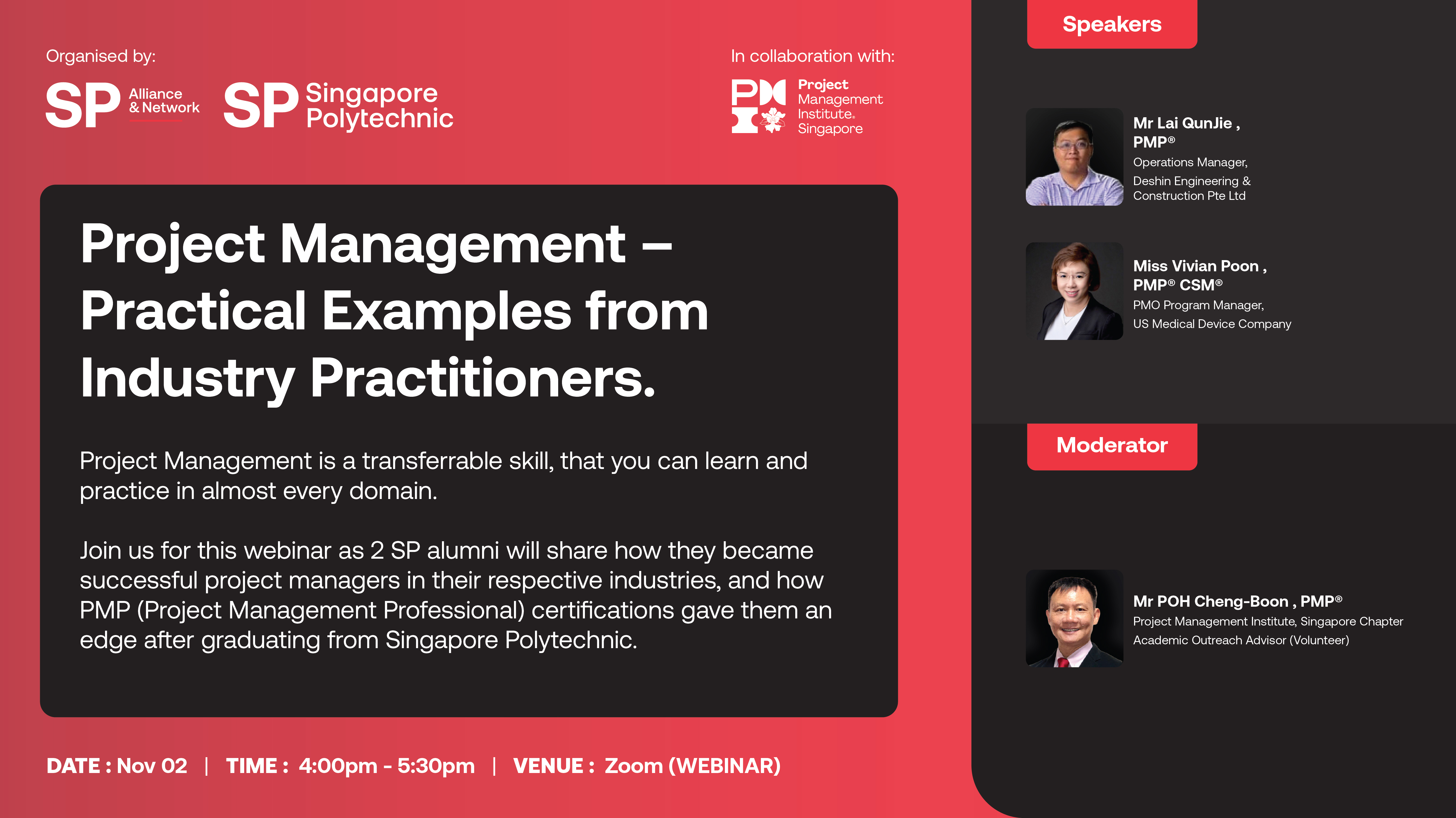 SPAN X PMI Webinar - Project Management