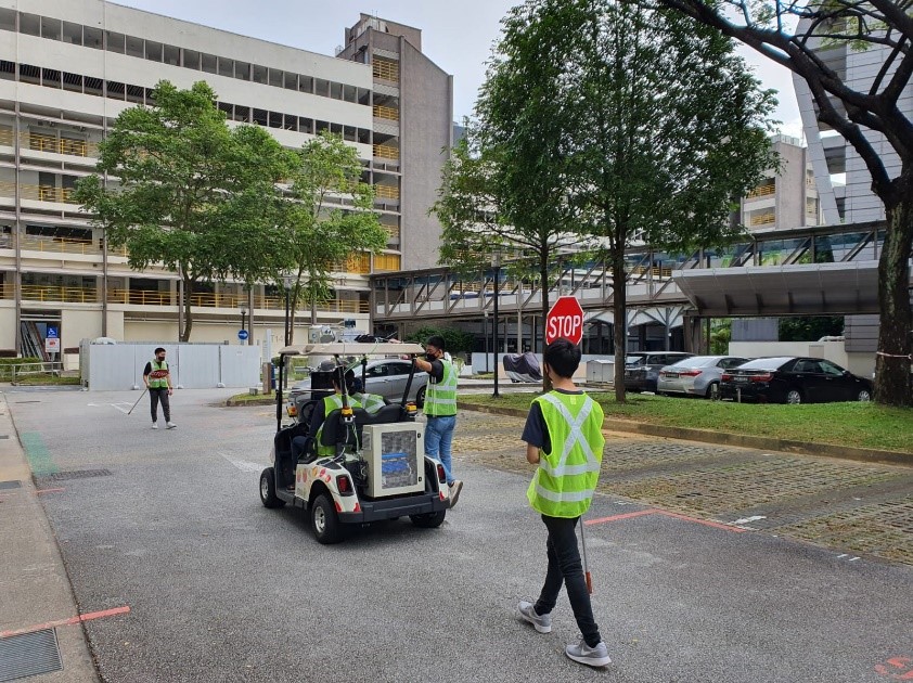 ASV Mapping and Navigation Testing at T12 Carpark ASV Mapping and Navigation Testing at T12 Carpark