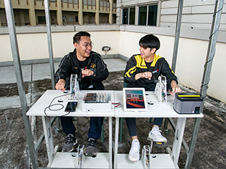 Solar-Powered Pavilion with Fitness Pedalling