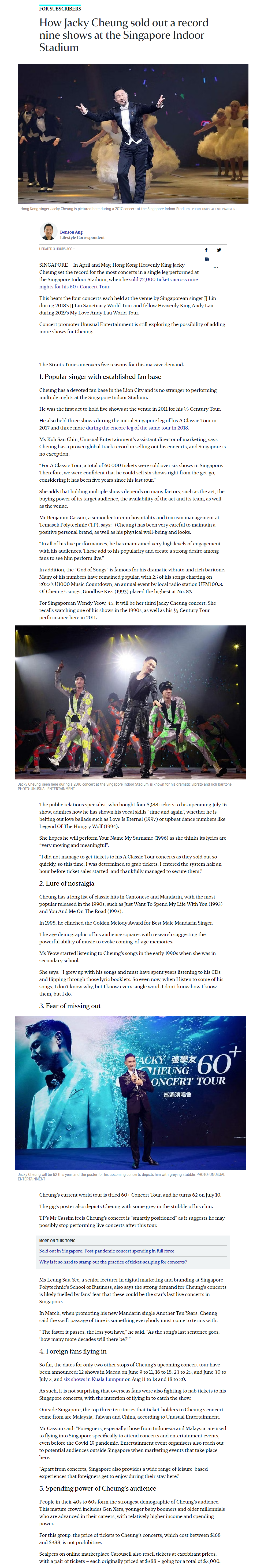 FireShot Capture 164 - How Jacky Cheung sold out a record nine shows at the Singapore Indoor_ - www.straitstimes.com FireShot Capture 164 - How Jacky Cheung sold out a record nine shows at the Singapore Indoor_ - www.straitstimes.com