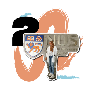 Graphic illustration of student