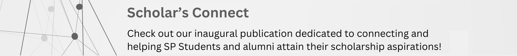 Scholars Connect Banner